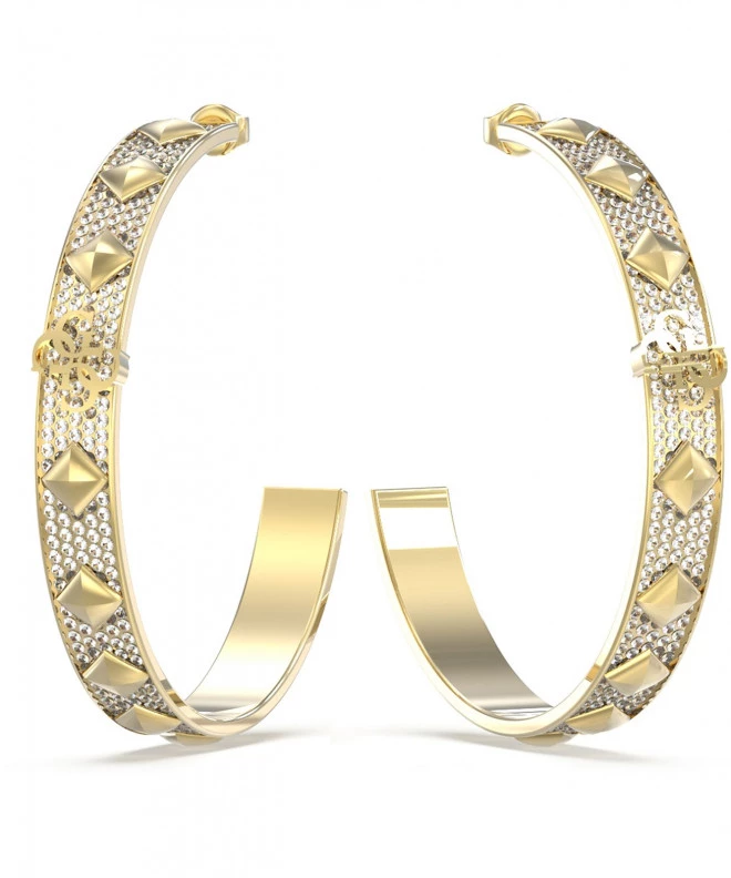Σκουλαρίκια Guess Kolczyki 4G Forever JUBE03280JWYGT-U