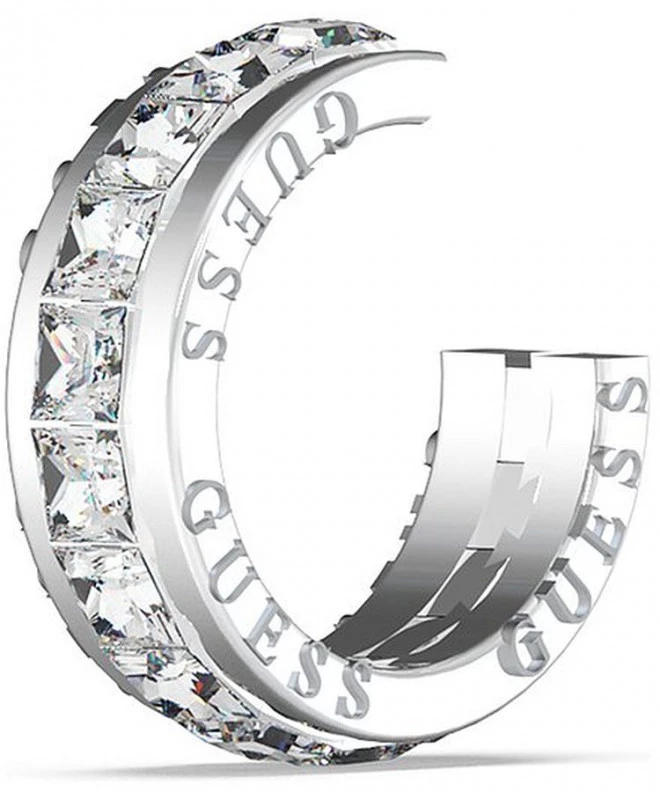 Σκουλαρίκια Guess Crazy JUBE03293JWRHT/U