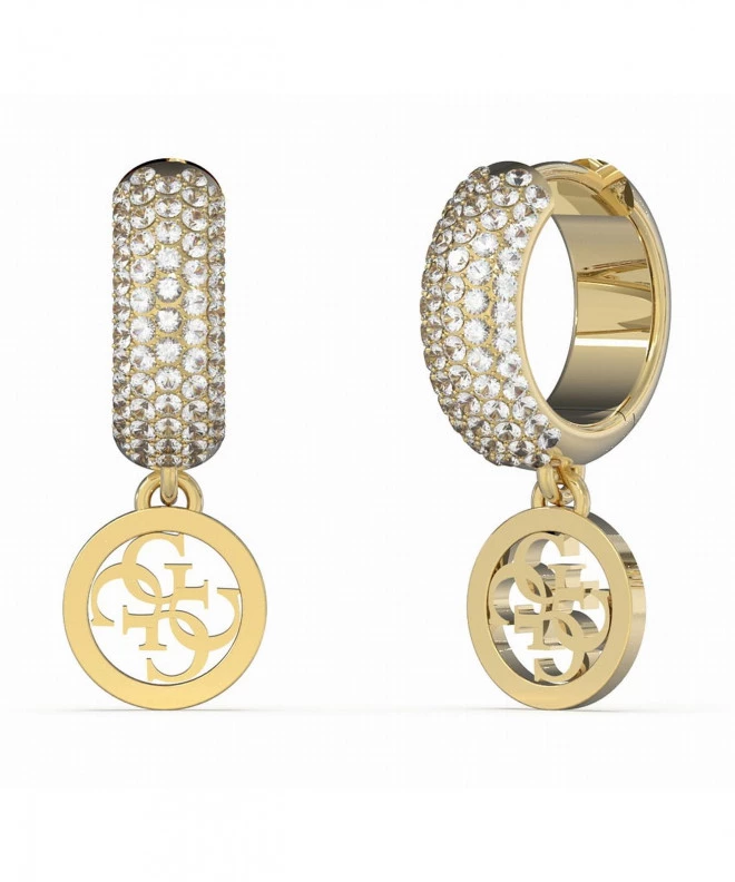 Σκουλαρίκια Guess Kolczyki Crazy JUBE03301JWYGT-U