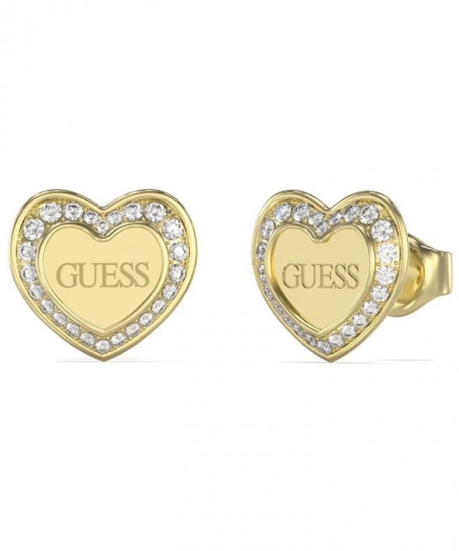 Σκουλαρίκια Guess Amami JUBE04035JWYGT/U