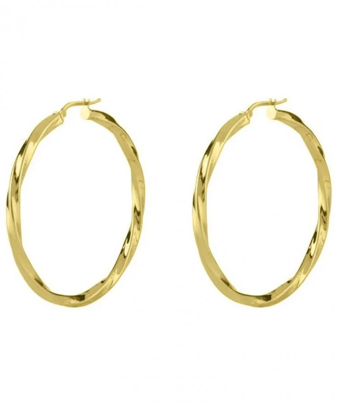 Σκουλαρίκια Guess Hoops I Did It Again JUBE04185JWYGT/U