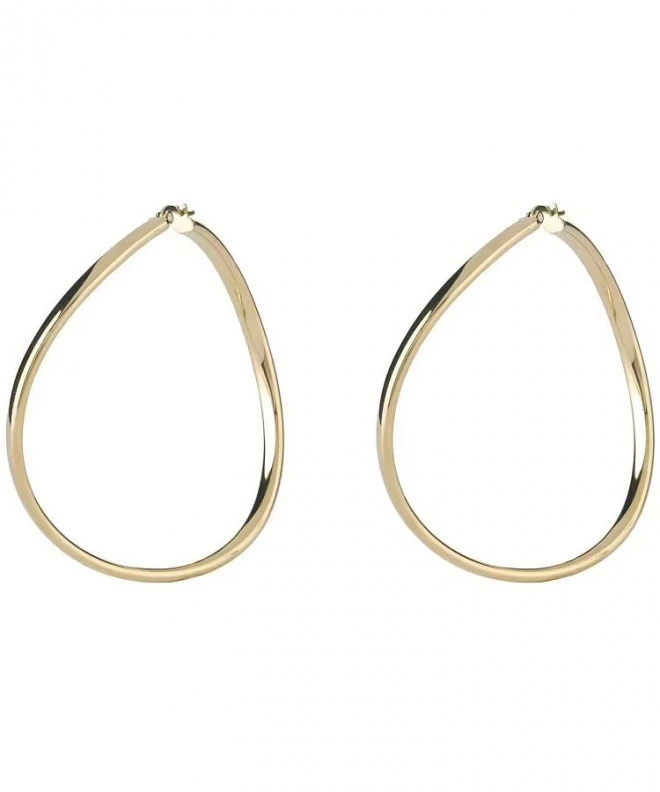 Σκουλαρίκια Guess Hoops I Did It Again JUBE04196JWYGT/U