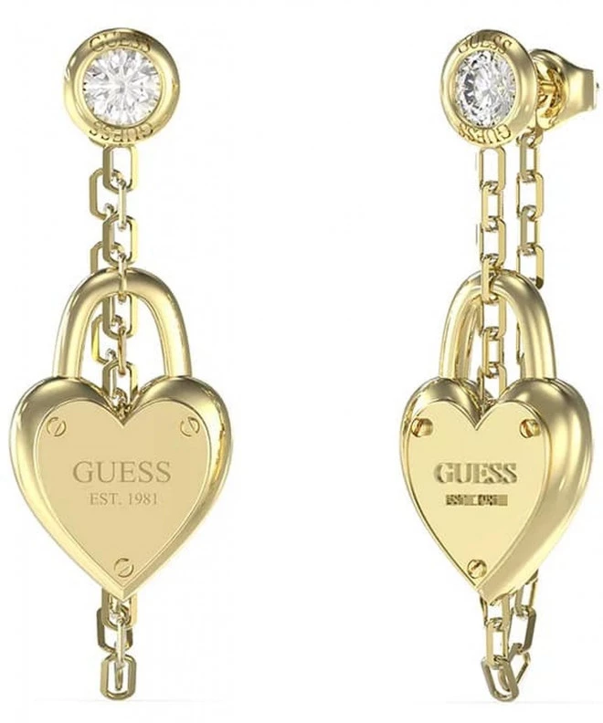 Σκουλαρίκια Guess All You Need Is Love JUBE04212JWYGT/U