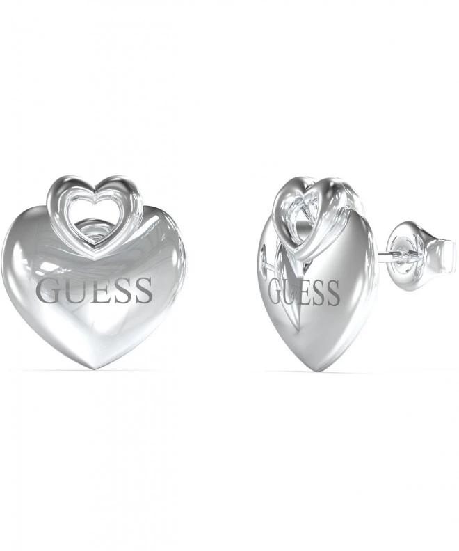 Σκουλαρίκια Guess Crazy In Love JUBE05218JWRHT/U