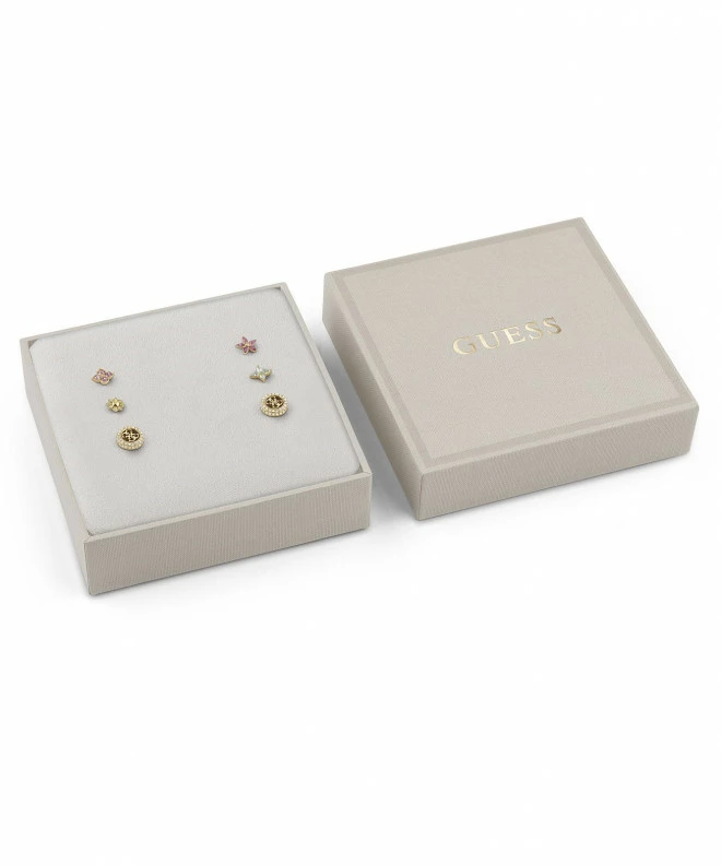 Σκουλαρίκια Guess Secret Garden SET JUBS06012JWYGMCT-U
