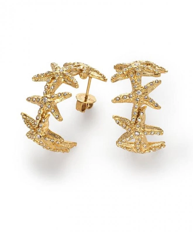 Σκουλαρίκια Paul Hewitt Sea Star Creole Earings Gold PH-JE-1090
