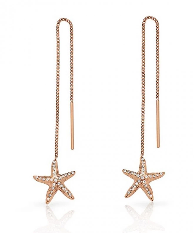 Σκουλαρίκια Paul Hewitt Sea Star Eardrop Rose Gold PH-JE-1100