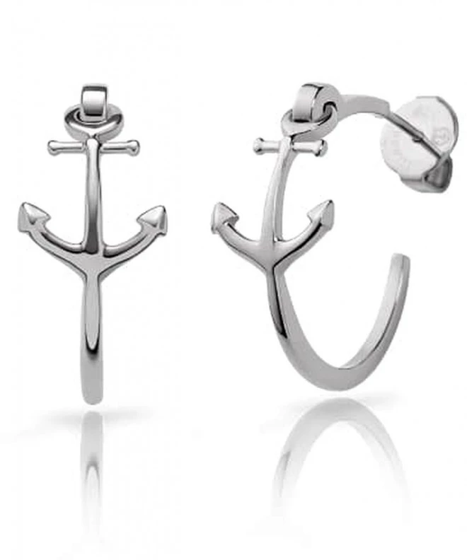Σκουλαρίκια Paul Hewitt The Anchor II Silver PH-JE-1242