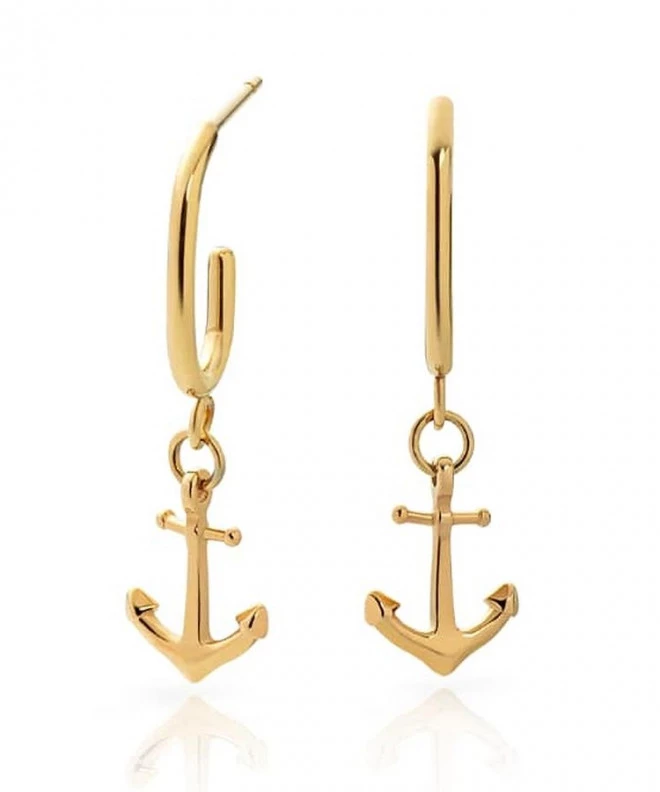 Σκουλαρίκια Paul Hewitt The Anchor II Gold PH-JE-1243
