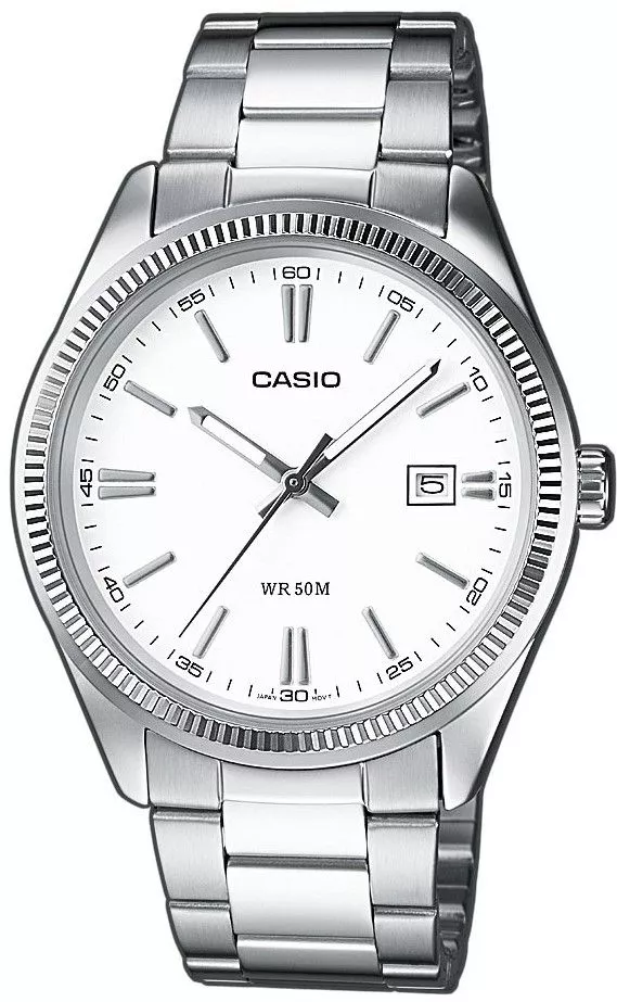 Ρολόι Ανδρικά Casio Classic MTP λευκό MTP-1302D-7A1VEF