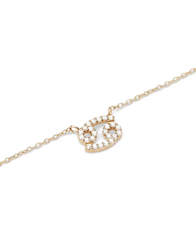 Κολιέ Daniel Wellington Crystal Zodiac Chain Gold Cancer DW00400922