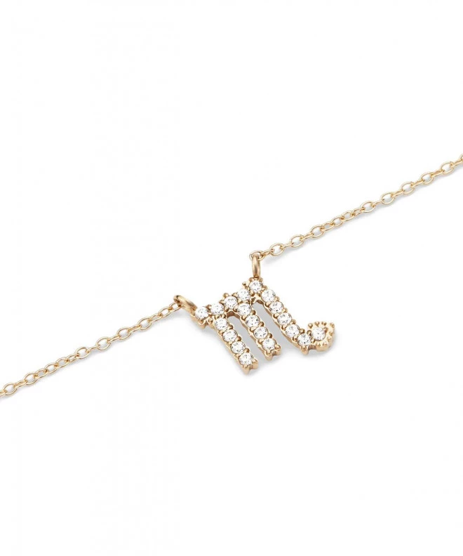 Κολιέ Daniel Wellington Crystal Zodiac Chain Gold Scorpio DW00400926