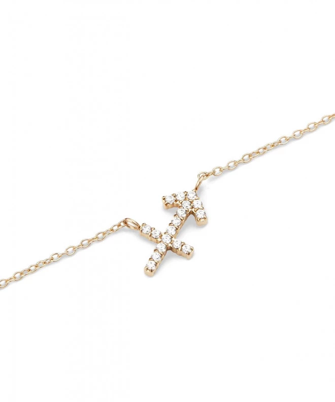 Κολιέ Daniel Wellington Crystal Zodiac Chain Gold Sagittarius DW00400927