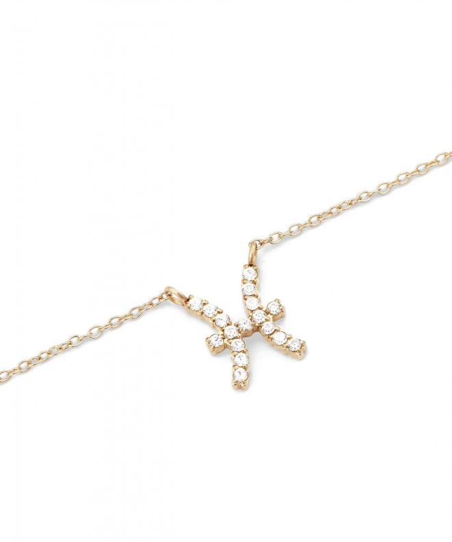 Κολιέ Daniel Wellington Crystal Zodiac Chain Gold Pisces DW00400930