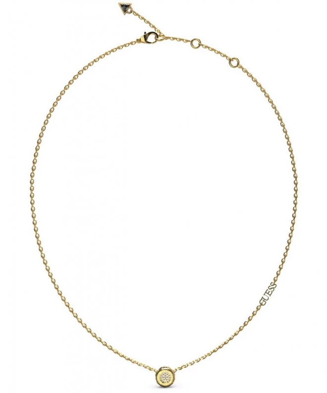 Κολιέ Guess Matelassé Coin JUBN04593JWYGT/U