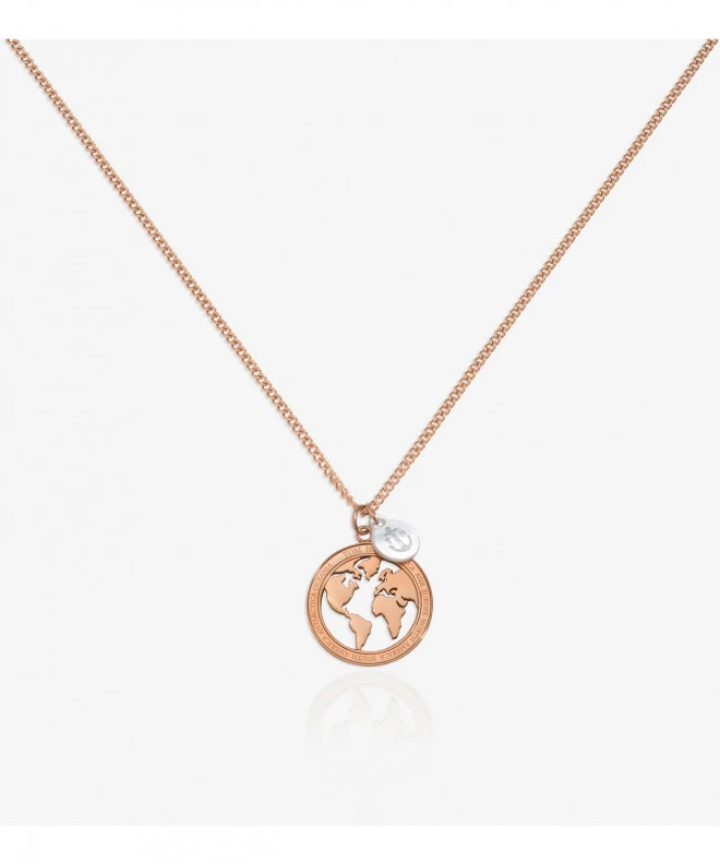 Κολιέ Tom Hope Globe Necklace Rose TM0634
