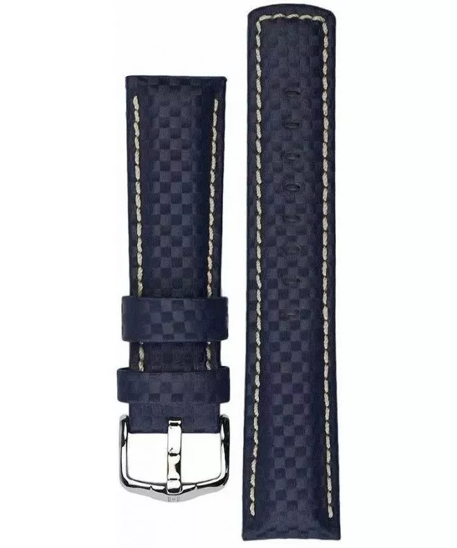 Λουράκι Hirsch Carbon L 24 mm 02592080-2-24