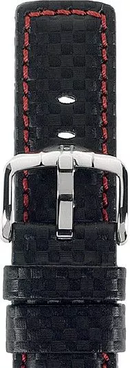 Λουράκι Hirsch Carbon L 22 mm 02592052-2-22