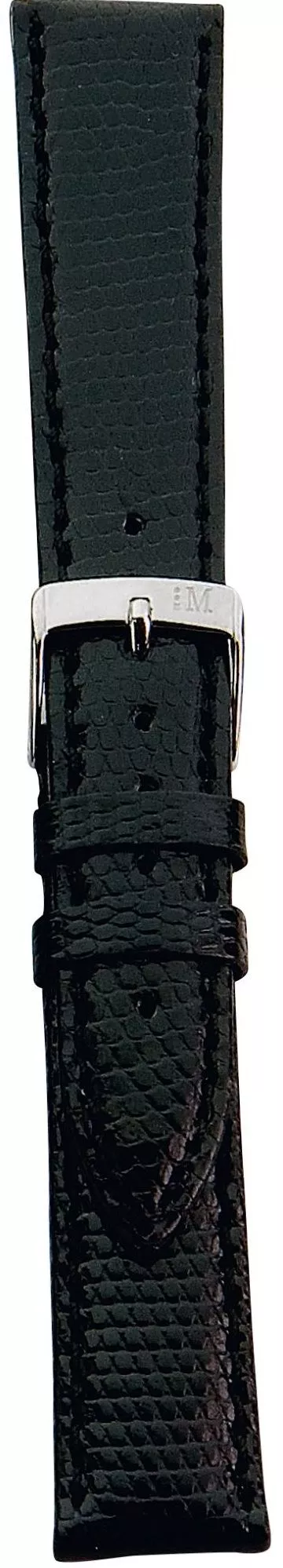 Λουράκι Morellato Violino Lucertola Black 18mm A01X2053372019CR18