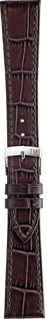 Λουράκι Morellato Augusta Alligatore Calf Opaco Marrone Scuro 16mm A01X4218A95032CR16