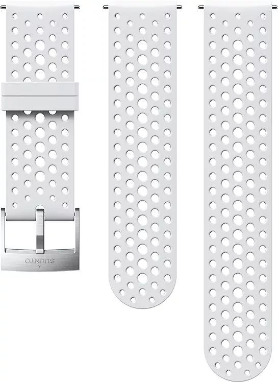 Λουράκι Suunto Athletic White Steel Size S+M 24 mm SS050224000
