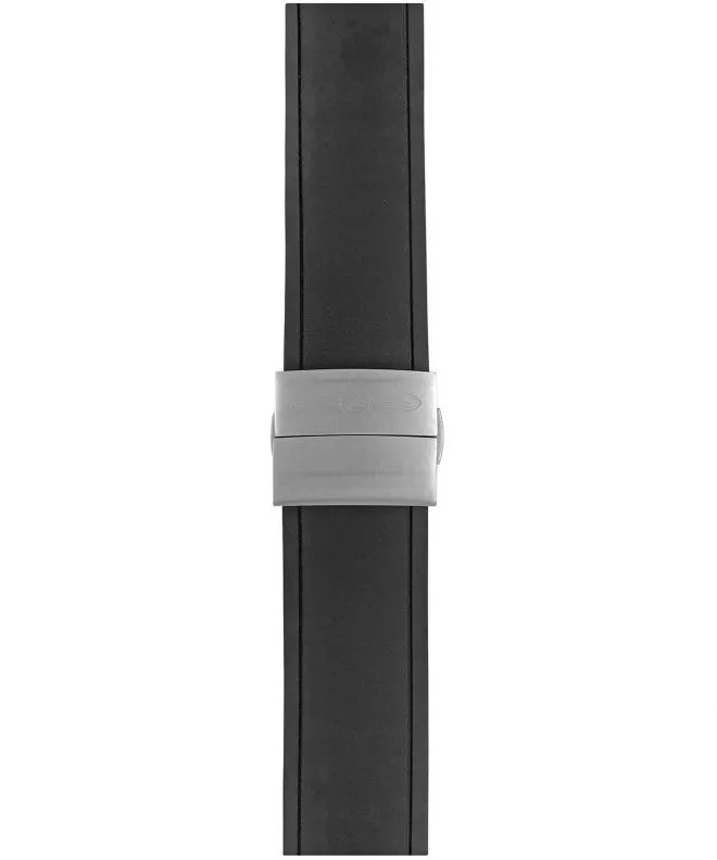 Λουράκι Zeppelin Black Rubber 9LZR0001C22