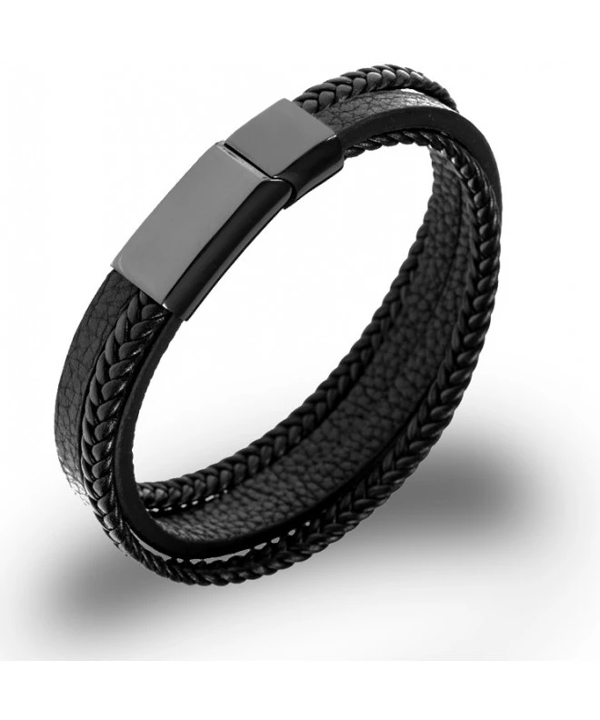 Βραχιόλι Pierre Ricaud Black PR601.BBL