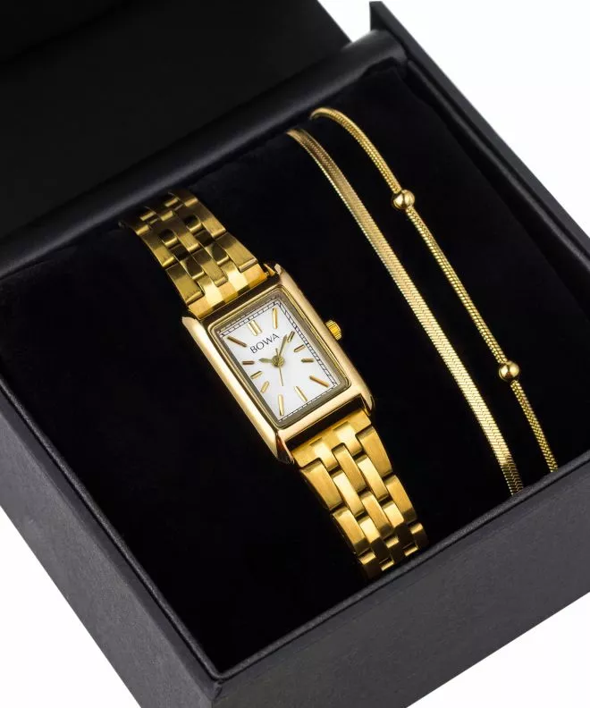 Ρολόι Γυναικεία BOWA Paris White-Gold Steel 20 Gift Set PS194-54-144S-419-01