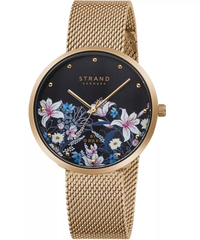 Ρολόι Γυναικεία Strand by Obaku Flower S700LXVBMV-DF