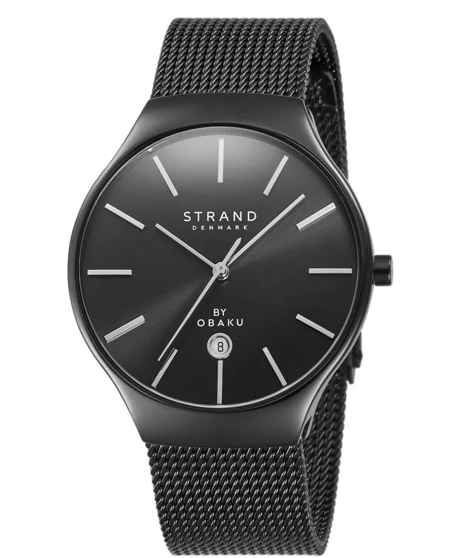 Ρολόι Ανδρικά Strand by Obaku Caspian S701GDBBMB