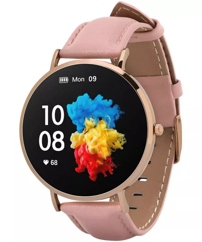 Smartwatch για Γυναίκες και Άνδρες Garett Verona Złoto-Różowy 5904238484524