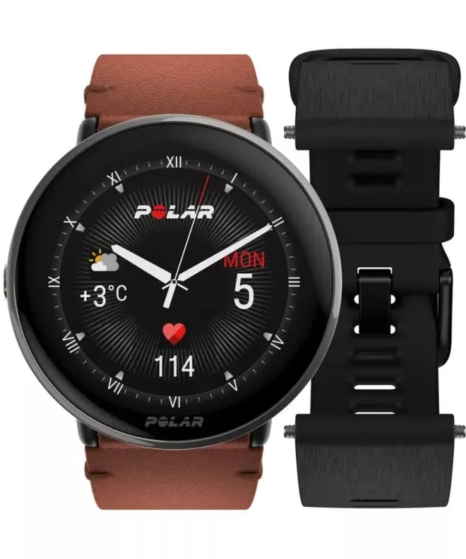 Smartwatch για Γυναίκες και Άνδρες Polar Ignite 3 Titanium SET 725882064932