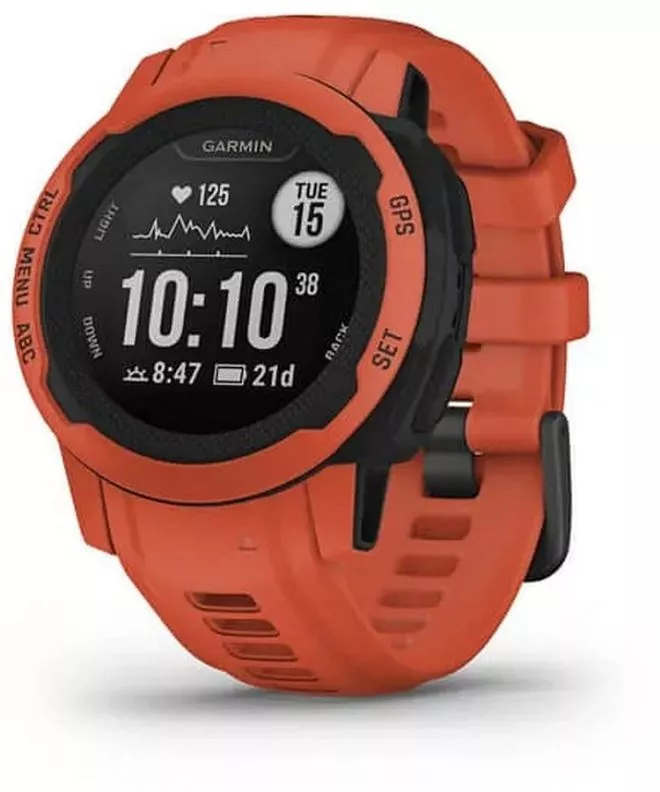 Αθλητικό Ρολόι για Γυναίκες και Άνδρες Garmin Instinct® 2S Poppy 010-02563-06