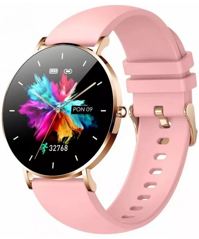 Smartwatch Γυναικεία Manta Alexa Pink SET SWU501PK