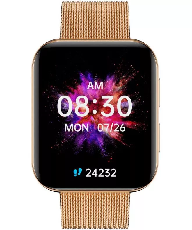 Smartwatch Γυναικεία Garett GRC MAXX Gold steel 5904238484784