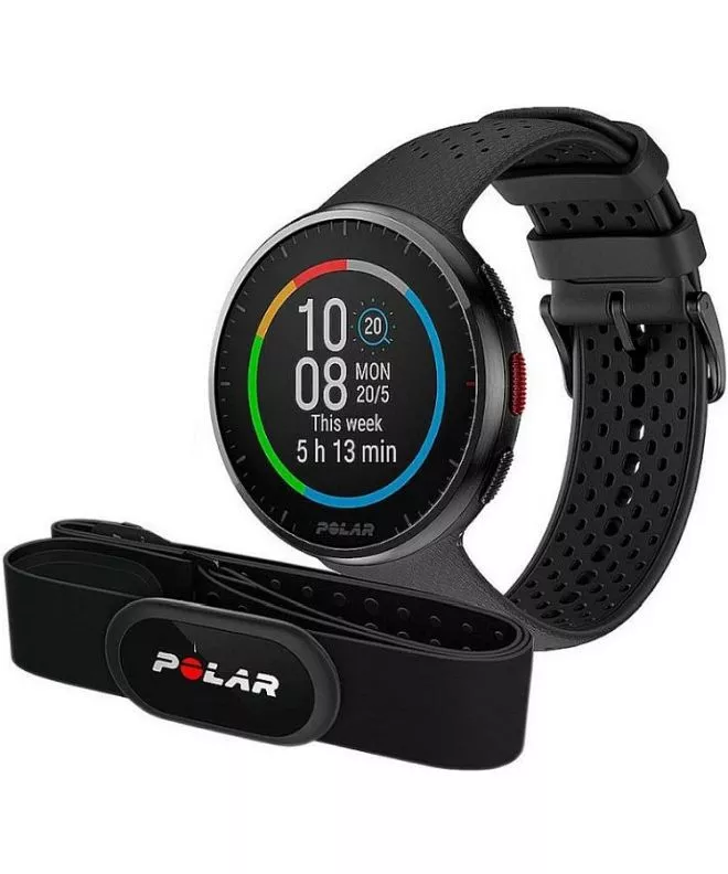 Αθλητικό Ρολόι για Γυναίκες και Άνδρες Polar Pacer Pro Carbon Grey SET 725882063980