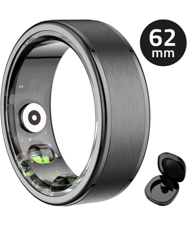 Smartring για Γυναίκες και Άνδρες Manta OneRing Μαύρο 62 mm SR01BK-62