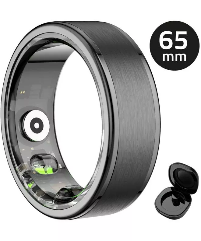 Smartring για Γυναίκες και Άνδρες Manta OneRing Μαύρο 65 mm SR01BK-65