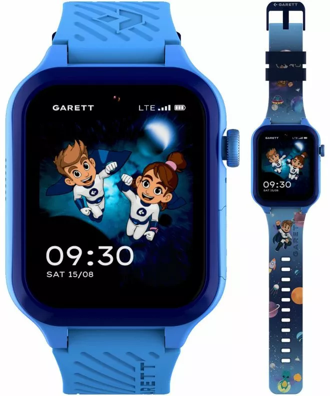 Smartwatch Παιδικά Garett Kids Essa AI 4G Μπλε SET 5904238487273