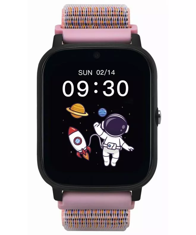 Smartwatch Παιδικά Garett Kids Tech 4G Ροζ Velcro 5904238484999
