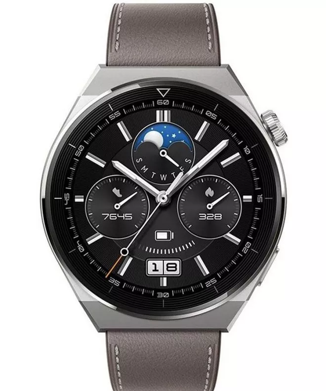 Smartwatch για Γυναίκες και Άνδρες Huawei GT 3 Pro Classic Titanium 55028467