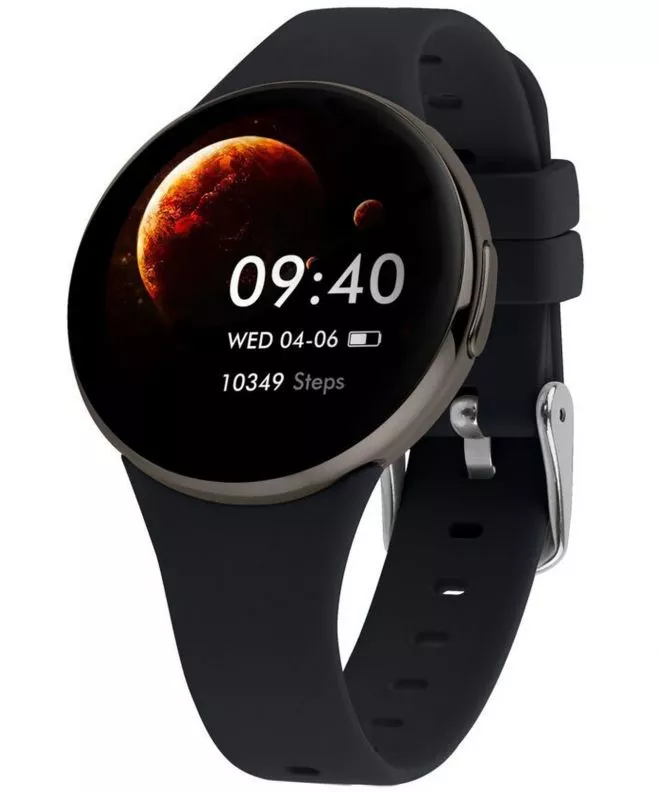 Smartwatch Γυναικεία Manta Livia Mini Μαύρο SWU601BK