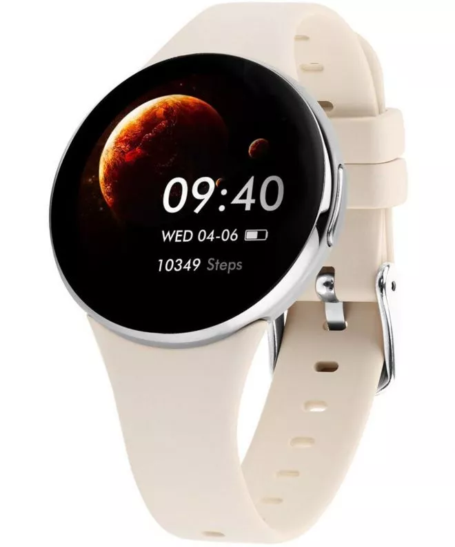 Smartwatch Γυναικεία Manta Livia Mini Ασημένιο SWU601SL
