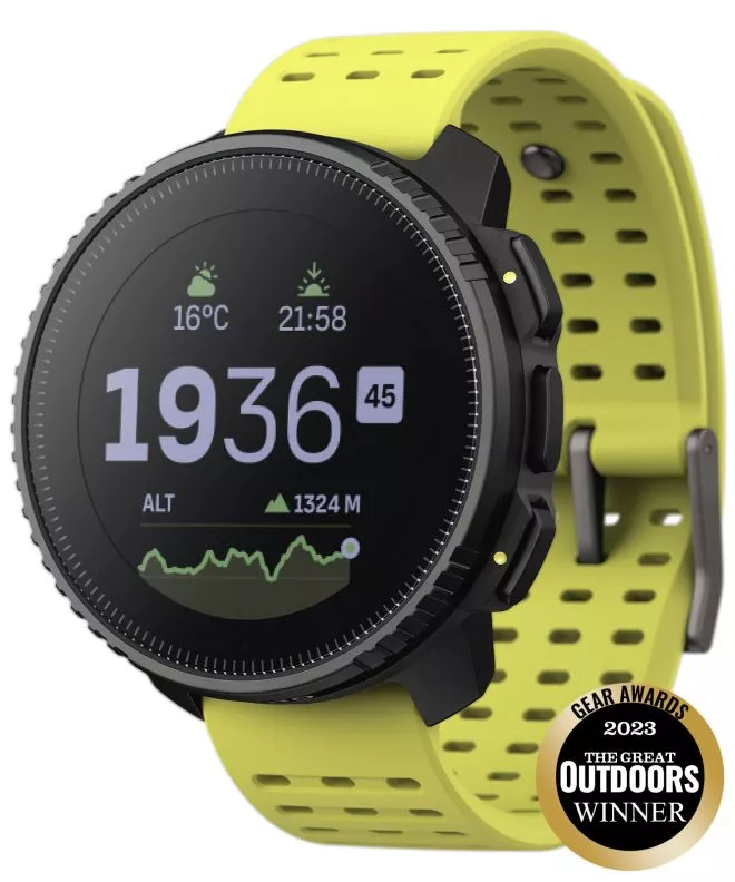 Αθλητικό Ρολόι Για Γυναίκες Και Άνδρες Suunto Vertical Black Lime [Sapphire Glass] SS050864000