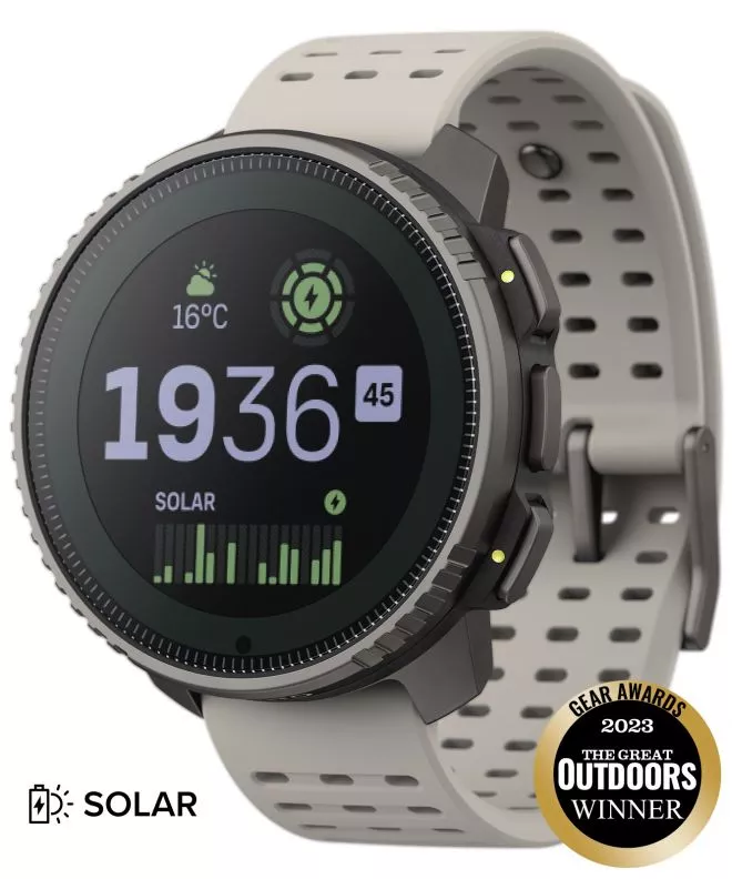 Αθλητικό Ρολόι Για Γυναίκες Και Άνδρες Suunto Vertical Titanium Solar Sand [Sapphire Glass] SS050860000