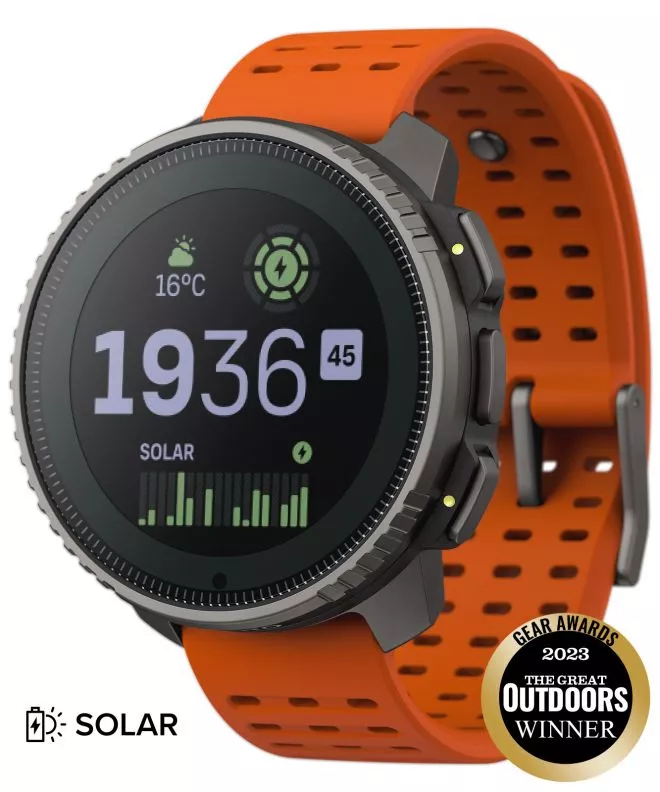 Αθλητικό Ρολόι Για Γυναίκες Και Άνδρες Suunto Vertical Titanium Solar Canyon [Sapphire Glass] SS050861000
