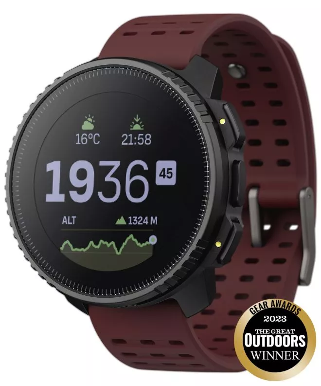 Αθλητικό Ρολόι Για Γυναίκες Και Άνδρες Suunto Vertical Black Ruby [Sapphire Glass] SS050865000