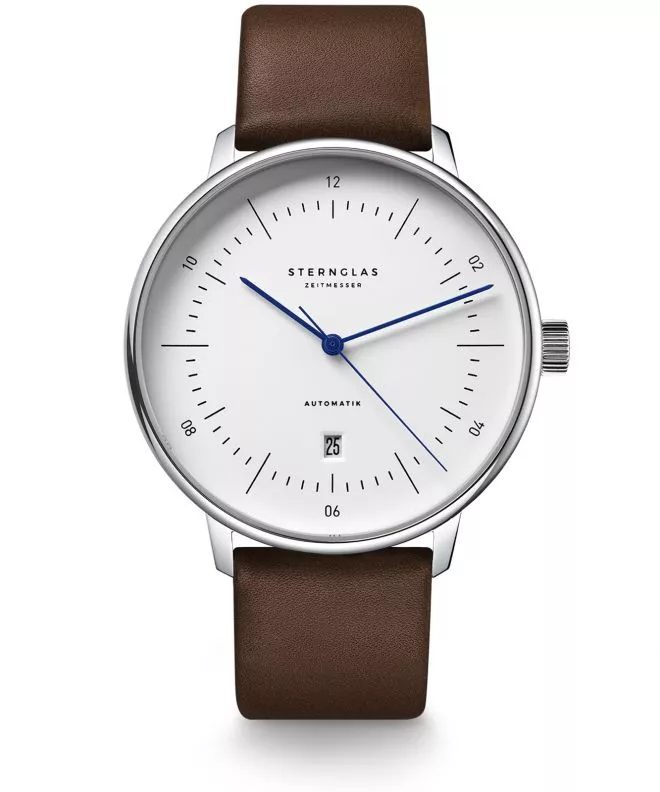 Ρολόι Ανδρικά Sternglas Naos XL Automatik White S02-NX01-PR04