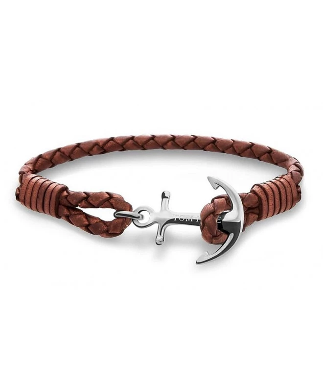 Βραχιόλι Tom Hope Cognac Brown S TM0220