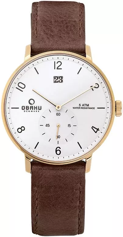 Ρολόι Ανδρικά Obaku Denmark V190GDGWRN